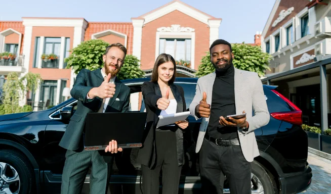 Professional chauffeur representing MyLimoRide chauffeur service standards
